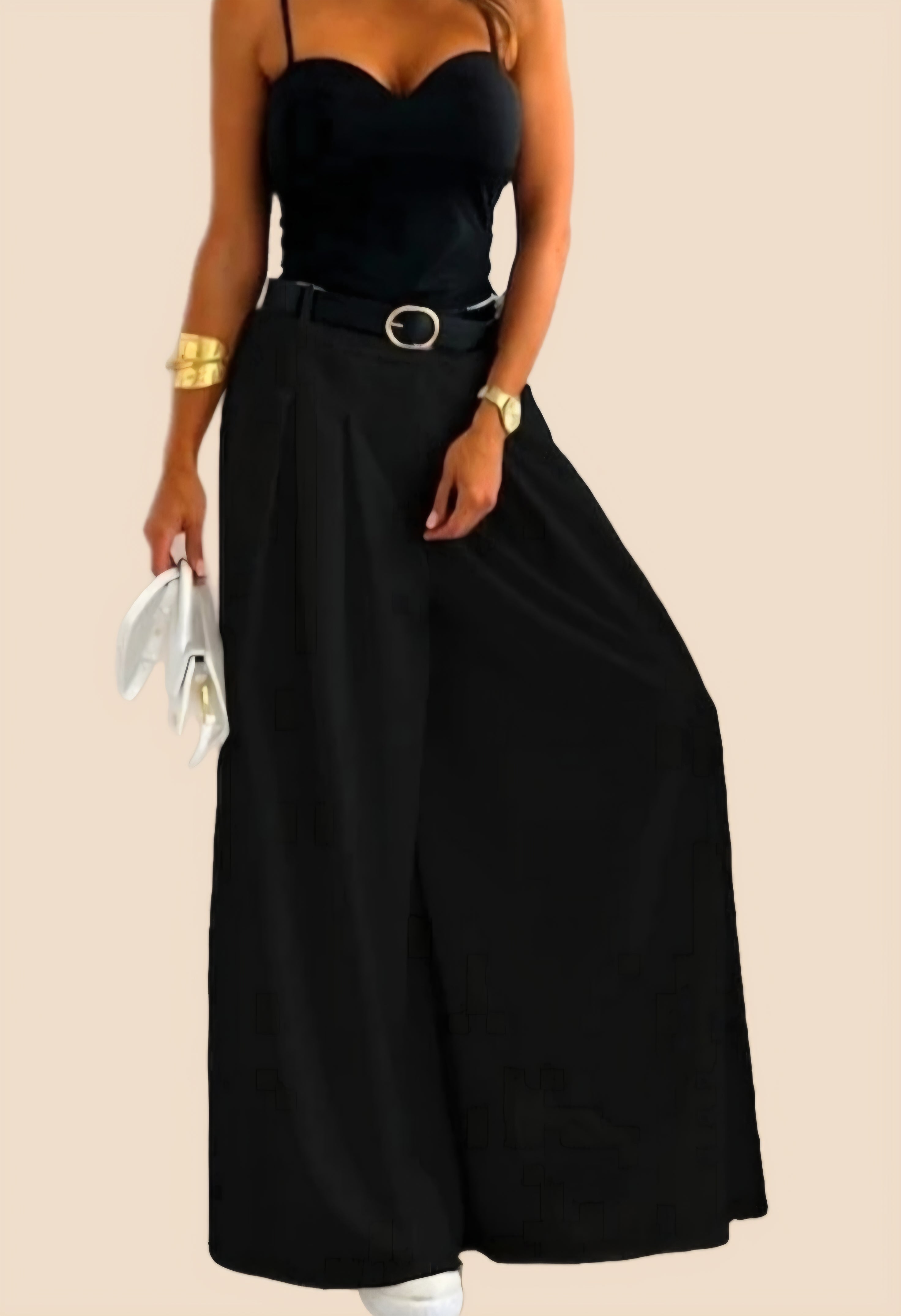 Pantalon ample