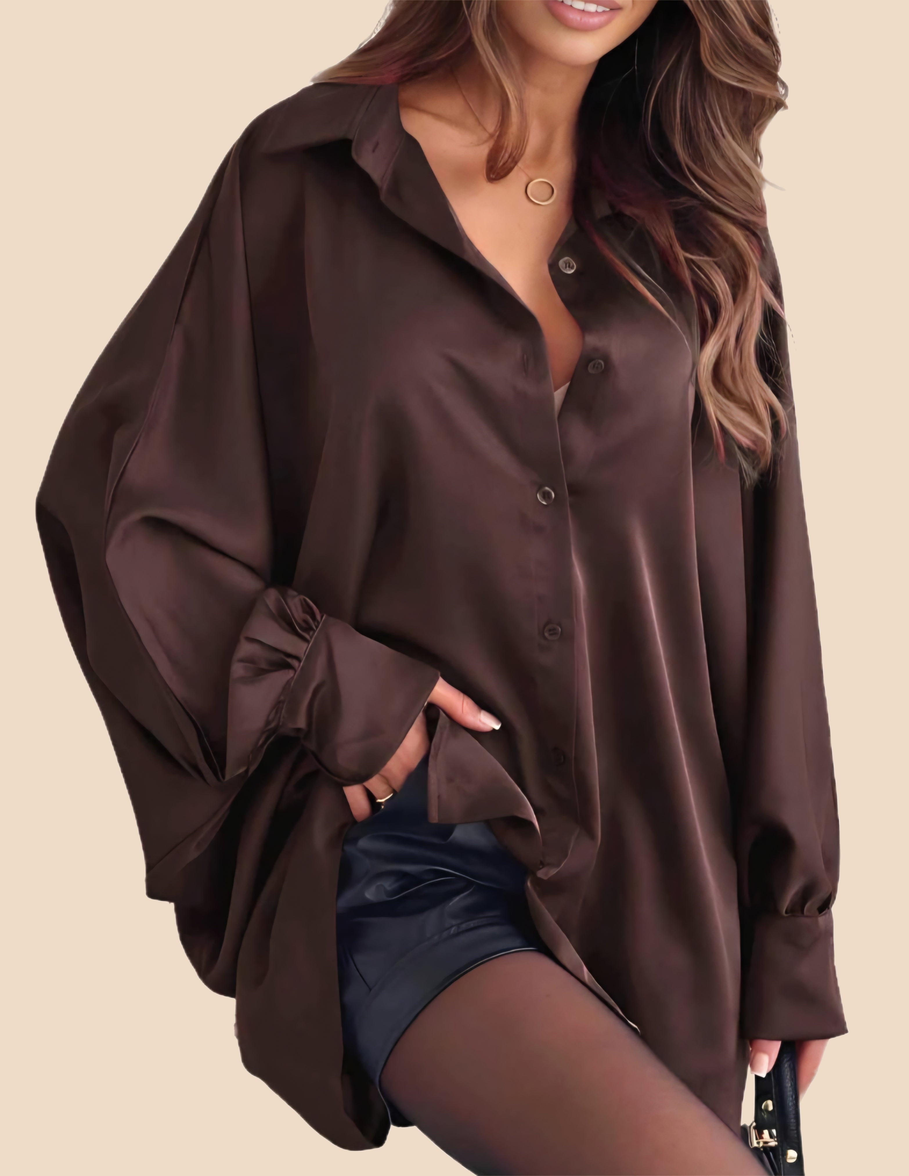 Chemise oversize