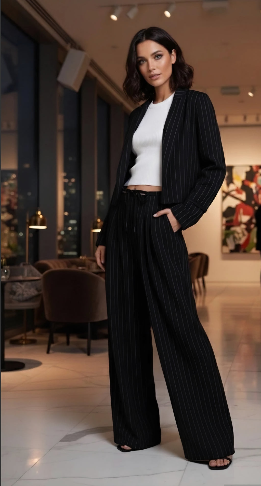 Ensemble blazer pantalon
